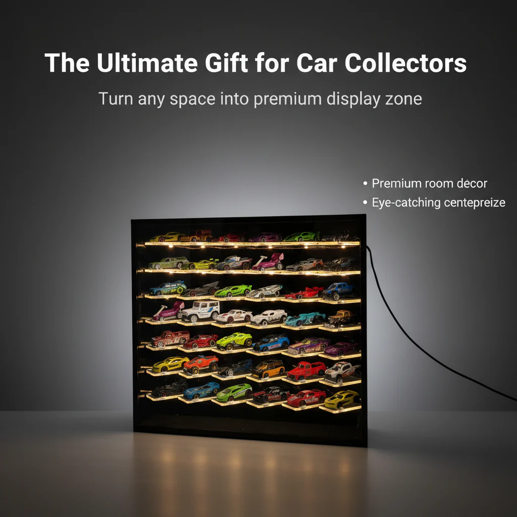 42 Cars Cross Display with Sliding Cover - Image 5