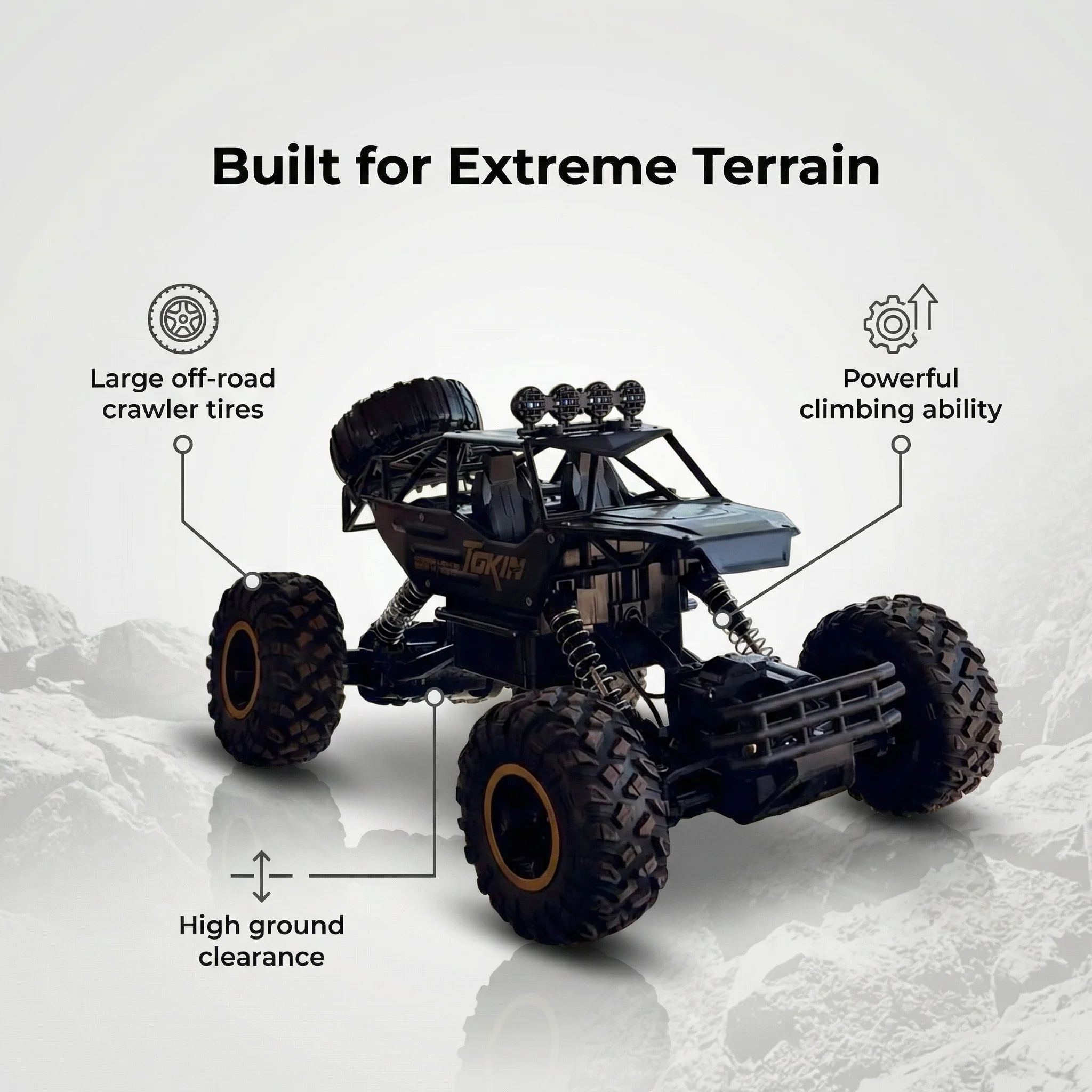 Rock Crawler RC Car - Image 2
